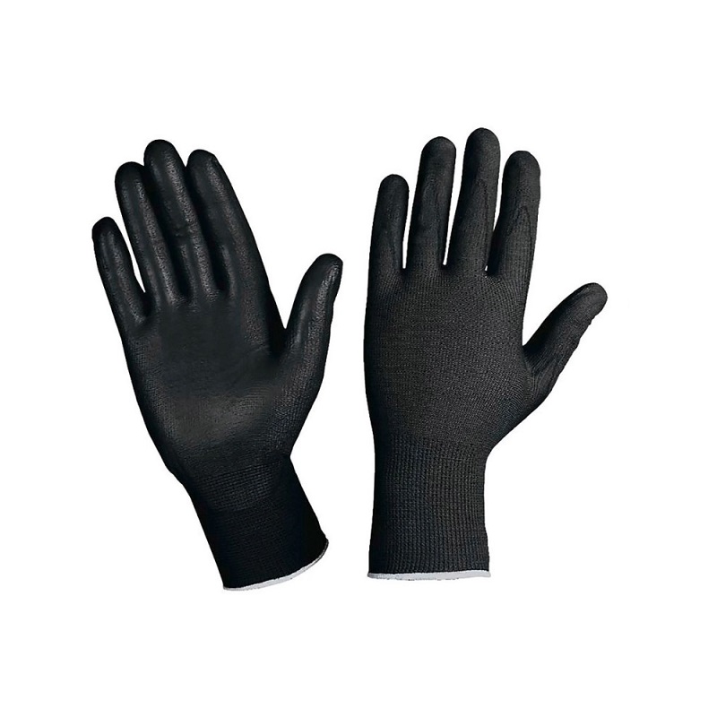 GUANTI NYLON-POLIURETANO BLACK TG.8 (10)